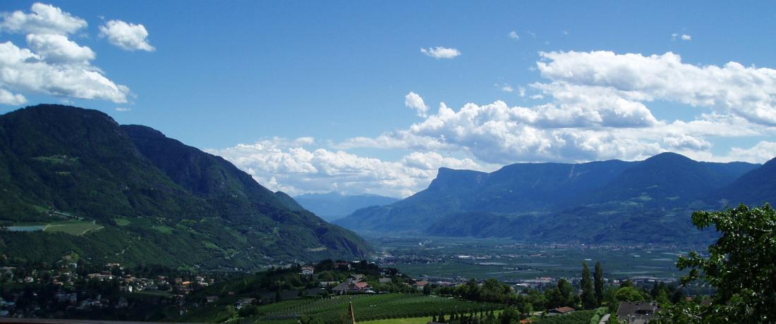 Aussicht vom Balkon