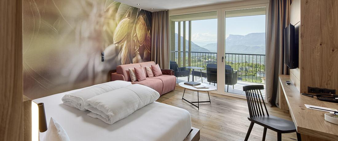 Doppelzimmer Mandelblüte Südbalkon