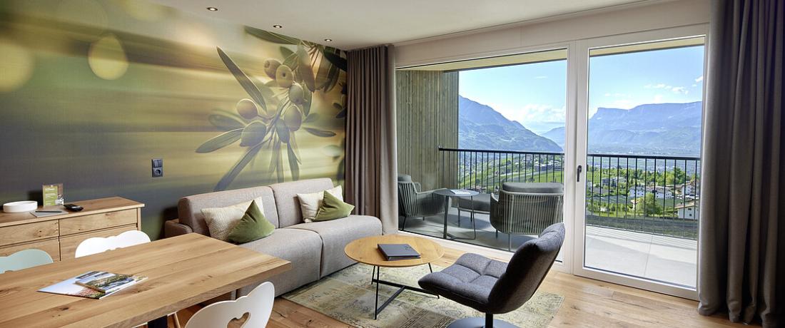 Doppelzimmer Olive Südbalkon