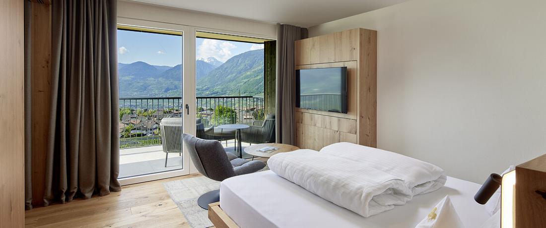 Doppelzimmer Olive Südbalkon