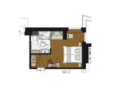 Doppelzimmer Bergglück - Ostbalkon